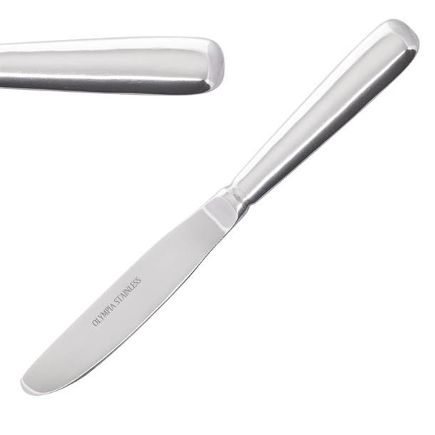 Olympia Baguette Dessert Knife (12 Pack)