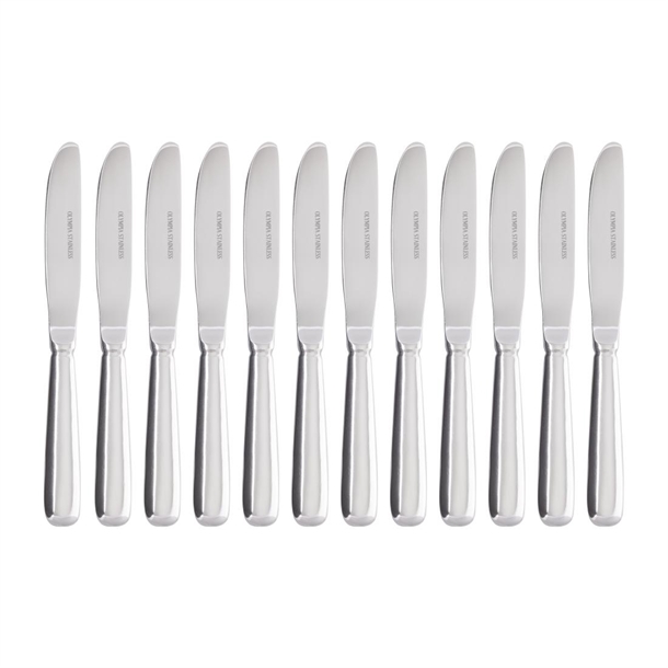 Olympia Baguette Dessert Knife (12 Pack)