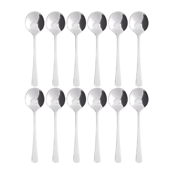 Olympia Clifton Soup Spoons (12 Pack)