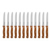 Olympia Rounded Steak Knife Wood 114mm (12 Pack) Olympia Rounded Steak Knife Wood 114mm (12 Pack)