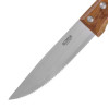 Olympia Jumbo Steak Knives Rosewood Handle 125mm (12 Pack)