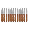 Olympia Jumbo Steak Knives Rosewood Handle 125mm (12 Pack)