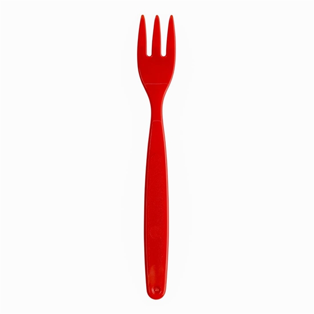 Olympia Kristallon Polypropylene Forks Red (12 Pack) Olympia Kristallon Polypropylene Forks Red (12 Pack)
