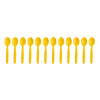 Olympia Kristallon Polypropylene Spoons Yellow (12 Pack)