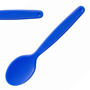 Olympia Kristallon Polypropylene Spoons Blue (12 Pack)