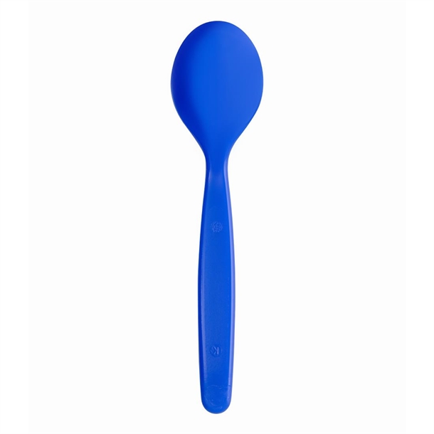 Olympia Kristallon Polypropylene Spoons Blue (12 Pack) Olympia Kristallon Polypropylene Spoons Blue (12 Pack)