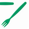 Olympia Kristallon Polypropylene Forks Green (12 Pack)