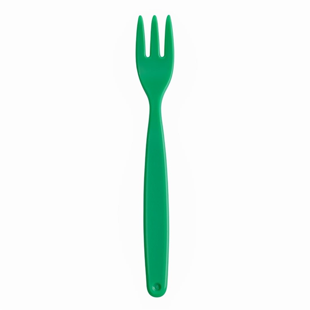 Olympia Kristallon Polypropylene Forks Green (12 Pack)