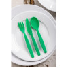 Olympia Kristallon Polypropylene Forks Green (12 Pack)