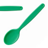 Olympia Kristallon Polypropylene Spoons Green (12 Pack)
