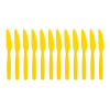 Olympia Kristallon Polypropylene Knife Yellow (12 Pack)
