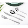 Tablekraft Cafe Dessert Spoons Satin Finish Stainless Steel 18/0 (12 Pack)