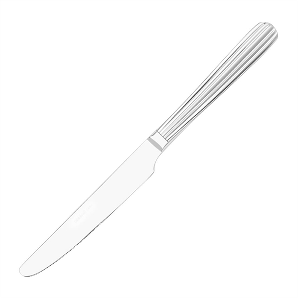 Tablekraft Lido Table Knife 18/10 Stainless Steel 240mm (12 Pack) Tablekraft Lido Table Knife 18/10 Stainless Steel 240mm (12 Pack)