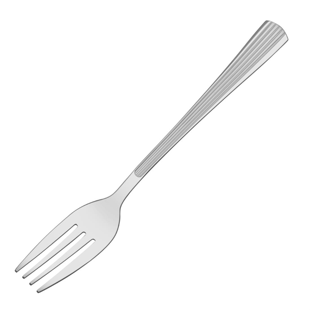 Tablekraft Victoria Dessert Fork 18/0 Stainless Steel 177mm (12 Pack) Tablekraft Victoria Dessert Fork 18/0 Stainless Steel 177mm (12 Pack)
