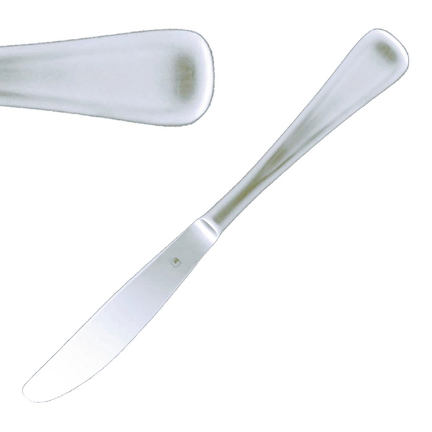 Tablekraft Elite Table Knife Satin Finish Stainless Steel 18/10 (12 Pack) Tablekraft Elite Table Knife Satin Finish Stainless Steel 18/10 (12 Pack)