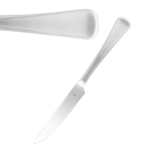 Tablekraft Elite Solid Steak Knives Stainless Steel 18/10 (12 Pack)