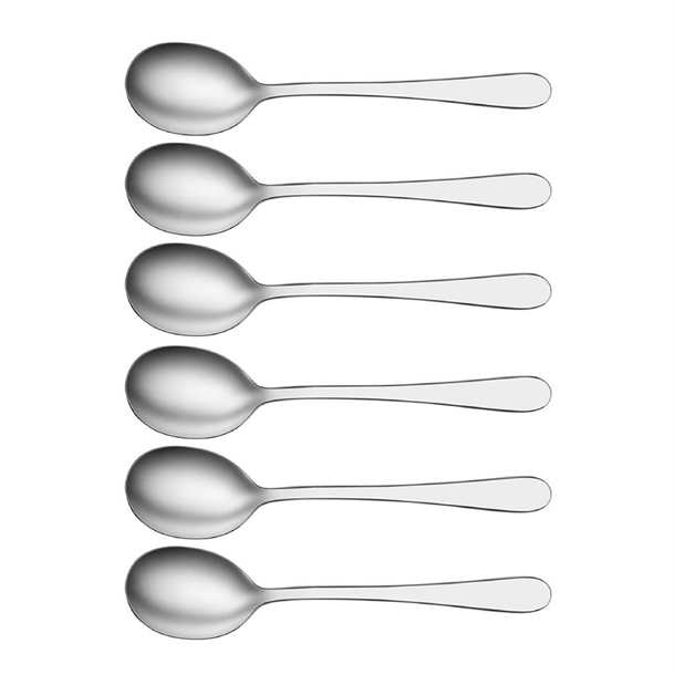 Tablekraft Luxor Fruit Spoon Hang sell 18/0 Stainless Steel 143mm (6 Pack)