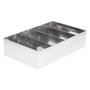 Olympia Cutlery Holder Stainless Steel