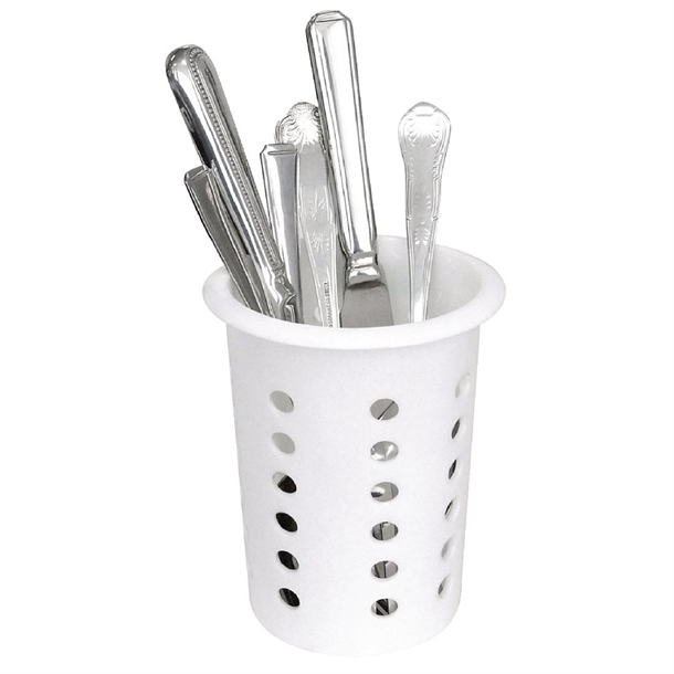 Plastic Cutlery Basket Round 113mm Plastic Cutlery Basket Round 113mm