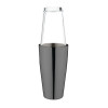 Olympia Boston Cocktail Shaker Gunmetal Olympia Boston Cocktail Shaker Gunmetal