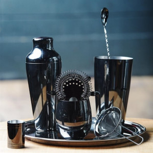Olympia Boston Cocktail Shaker Gunmetal