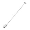 Olympia Twisted Bar Spoon with Disc End Olympia Twisted Bar Spoon with Disc End