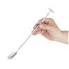 Olympia Twisted Bar Spoon with Disc End Olympia Twisted Bar Spoon with Disc End