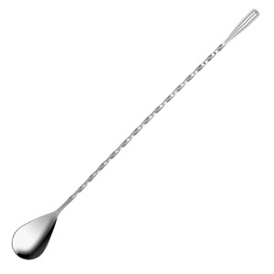 Zanzi Tear Drop Bar Spoon Stainless Steel - 300x29mm Zanzi Tear Drop Bar Spoon Stainless Steel - 300x29mm