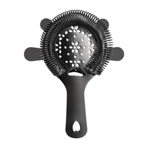 Zanzi Strainer 4 Pring Hawthorn with Flat Handle Gunmetal - 110mm