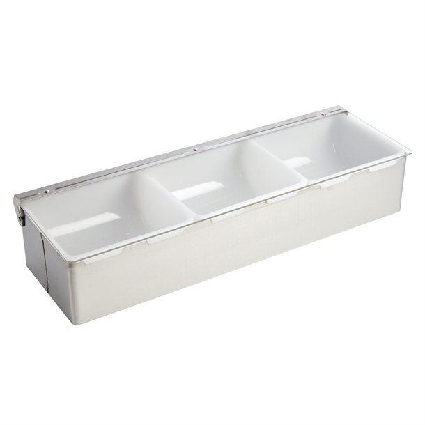 Olympia Condiment Dispenser 3 x 2 Pint Olympia Condiment Dispenser 3 x 2 Pint