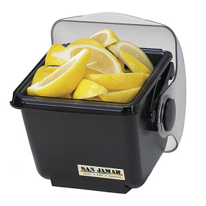 San Jamar Mini Dome Garnish Centre 1 Tray