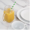 Fiesta Compostable Paper Straws Green Stripes (250 Pack) Fiesta Compostable Paper Straws Green Stripes (250 Pack)