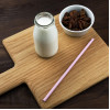 Fiesta Compostable Paper Straws Pink (250 Pack)