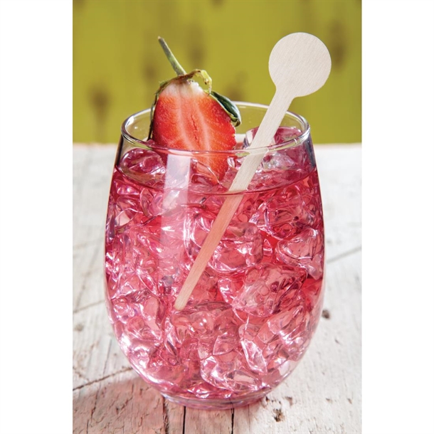 Fiesta Compostable Biodegradable Wooden Cocktail Stirrers 100mm (100 Pack) Fiesta Compostable Biodegradable Wooden Cocktail Stirrers 100mm (100 Pack)