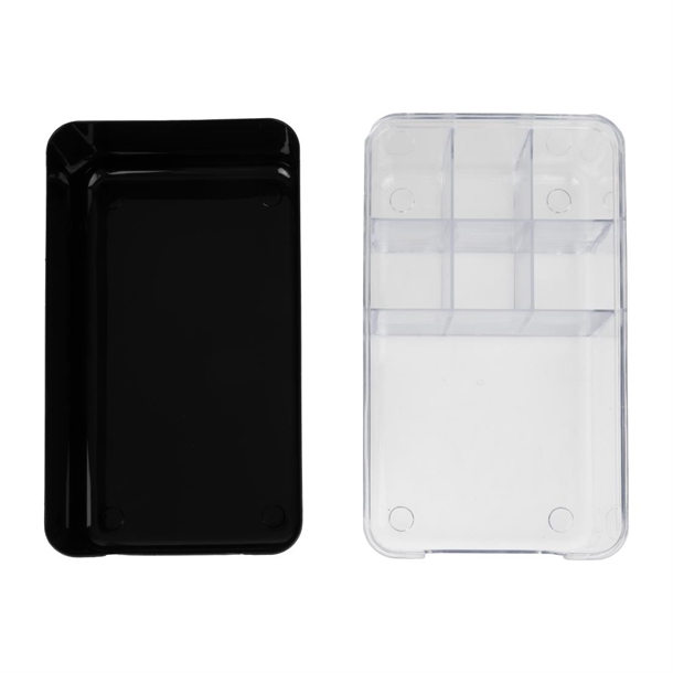 Olympia Kristallon Bar Caddy Black ABS
