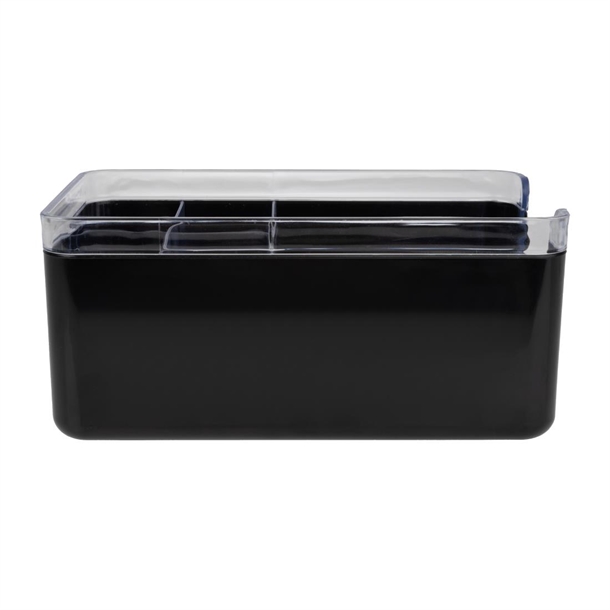 Olympia Kristallon Bar Caddy Black ABS