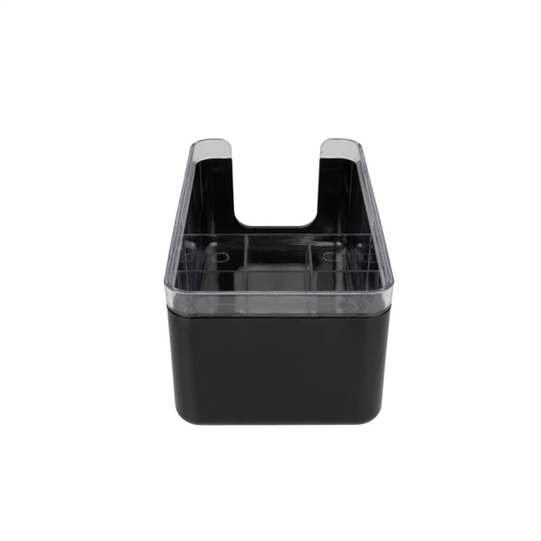 Olympia Kristallon Bar Caddy Black ABS
