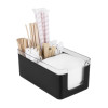 Olympia Kristallon Bar Caddy Black ABS