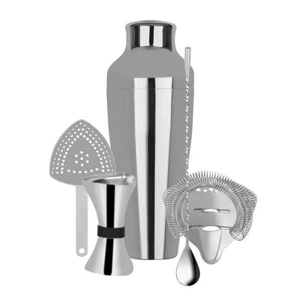 Zanzi Cocktail Set 5pc Stainless Steel