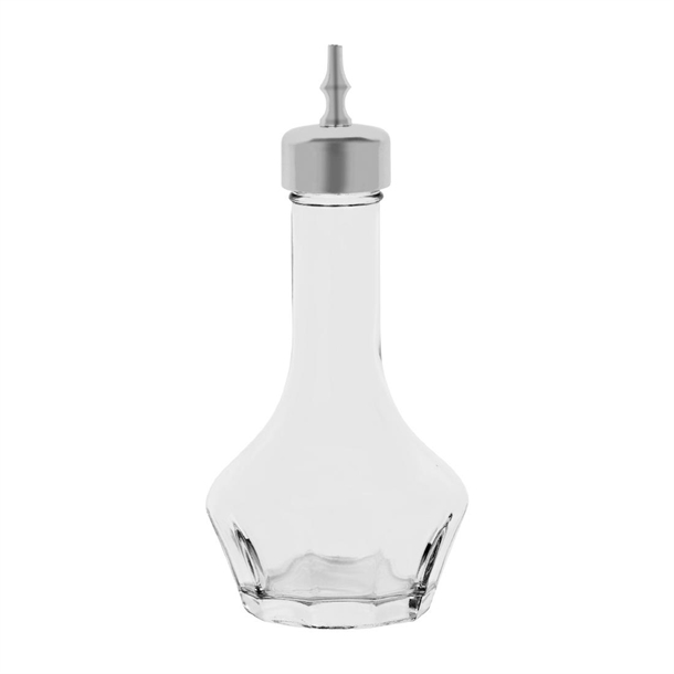 Zanzi Bitters Bottle Glass with Mirror Lid 50ml - 19x37x120mm