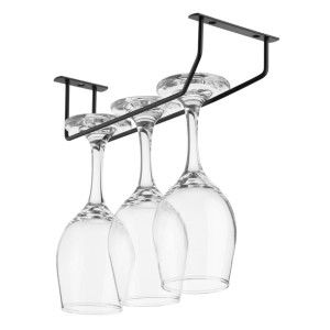 Olympia Wine Glass Rack Black 255mm