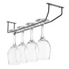 Olympia Wine Glass Rack Black 406mm
