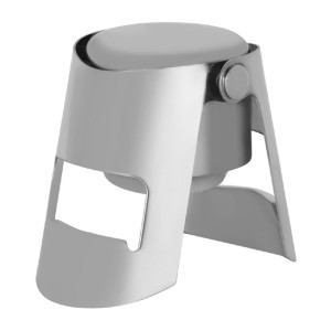 Zanzi Champagne Stopper Stainless Steel - 60x40x45mm