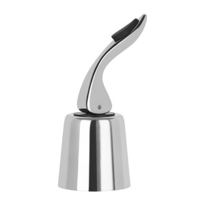 Zanzi Wine Bottle Stopper Stainless Steel - 40x55mm