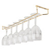 Beaumont Brass Wine Glass Rack 609mm