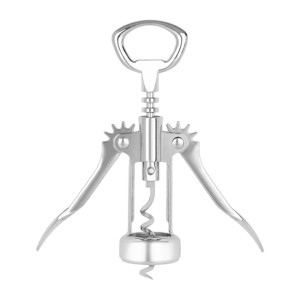 Zanzi Wing Corkscrew Chrome - 170x56x35mm