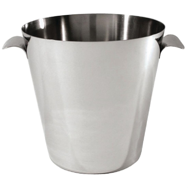 Stainless Steel Wine & Champagne Bucket with Handles