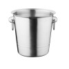 Olympia Brushed Stainless Steel Wine & Champagne Bucket