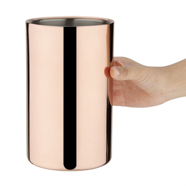 Olympia Copper Plated Wine & Champagne Cooler