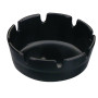 Olympia Black Melamine Ashtray